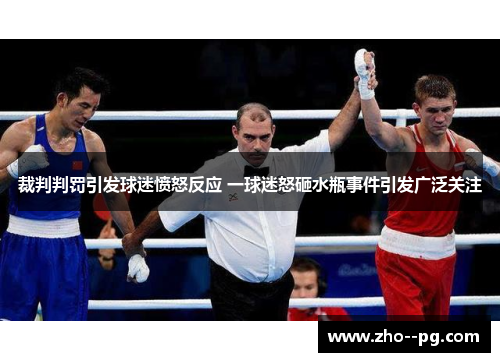 裁判判罚引发球迷愤怒反应 一球迷怒砸水瓶事件引发广泛关注